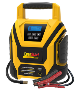 lot 210 image: EverStart 1600 Amp Lithium Jump Starter with Air Compressor