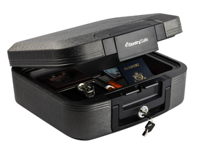 lot 402 image: SentrySafe CHW20201 Fire-Resistant and Water-Resistant Chest Safe with Tubular Key Lock 0.28 Cu. ft
