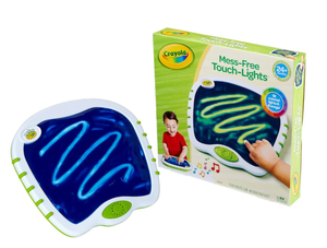 lot 405 image: LOT OF 6 Crayola Toddler Touch Lights, Musical Toy, Sensory Board, Sensory Toys for Toddlers, Mess Free Finger Painting, for Toddlers, 2