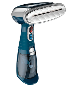 lot 691 image: Conair Handheld Garment Steamer for Clothes, Turbo ExtremeSteam 1550W, Portable Handheld Design, Strong Penetrating Steam GS38R