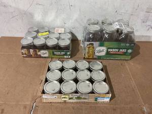 lot 351 image: LOT OF Ball Mason Jars