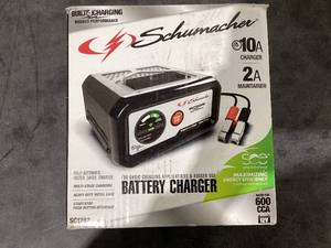 lot 726 image: Schumacher SC1282 10-Amp 12V Fully Automatic Battery Charger and Maintainer