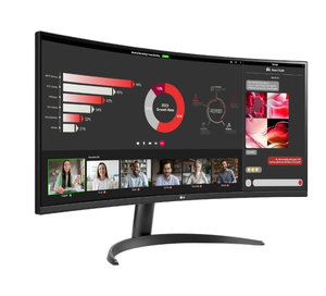 lot 93 image: LG 34 Curved Ultrawide WQHD (3440 x 1440) Monitor