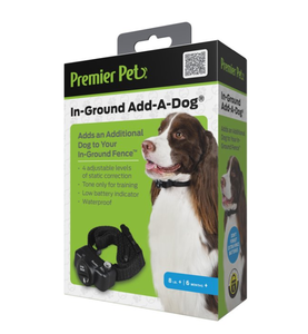 lot 376 image: Premier Pet In-Ground Add-A-Dog Collar - Additional or Replacement Collar