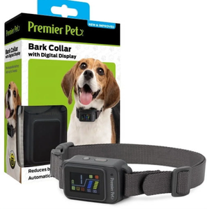 lot 382 image: Premier Pet Bark Collar with Digital Display - Reduces barking quickly & safely