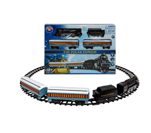 lot 495 image: Lionel Polar Express Battery Train Set with 20th Anniversary Logo