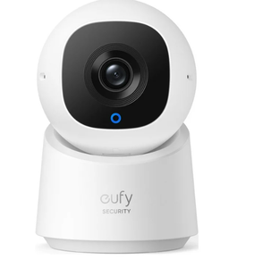 lot 537 image: Eufy Security Solo Indoor-Cam C220 Wired 2K Surveillance Camera, 247 Recording, AI Human Detection