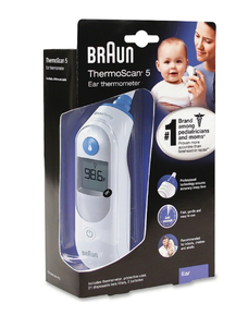 lot 567 image: Braun ThermoScan 5 Ear Thermometer