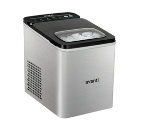 lot 577 image: Avanti 26 lb Bullet Ice Maker, Stainless Steel
