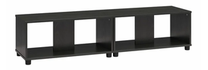 lot 440 image: Mainstays Expandable Side by Side or Stacking TV Stand for TVs up to 70