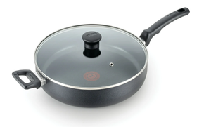 lot 459 image: T-Fal Kitchen Solutions Cookware, 5 Quart Non-Stick Jumbo Cooker With Lid