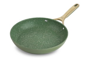 lot 474 image: Thyme & Table Supreme 10 Fry Pan Non-Stick- Olive