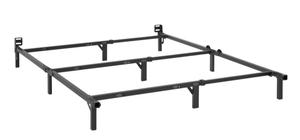 lot 590 image: Mainstays 7 TwinFullQueen Size Adjustable Metal Bed Frame