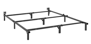 lot 598 image: Mainstays 7 TwinFullQueen Size Adjustable Metal Bed Frame