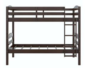 lot 604 image: Better Homes & Gardens Leighton Solid Wood Twin-over-Twin Convertible Bunk Bed