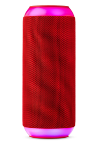 lot 722 image: Onn. Rugged Portable Speaker with LED Lighting