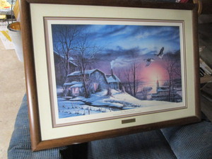 lot 17 image: Sharing The Season, Redlin