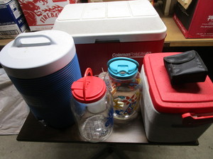 lot 33 image: Coolers, Binoculars - Bird Watching