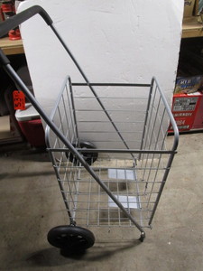 lot 43 image: Folding Shopping Cart