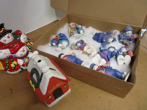 lot 69 image: Snoopy, Snowmen, First Snow figures