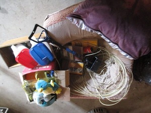 lot 122 image: Dog Bed, Care Items