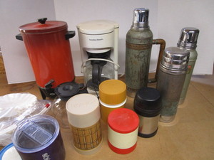 lot 130 image: Coffee Makers, Thermos, Aladdin