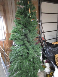 lot 139 image: Artificial 7ft Tree, Fiber Optic