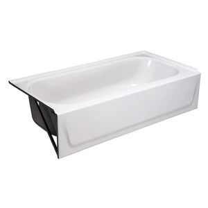 Unopened Steel Enamel Alcove Bathtub