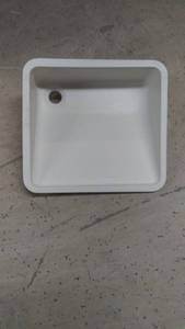 Square White Utility Sink Basin
