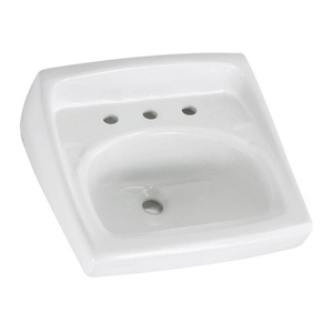American Standard Ceramic Wall-Mounted Bathroom Sink