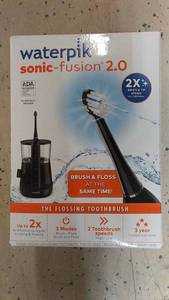 Waterpik Sonic-Fusion 2.0 Electric Toothbrush and Water Flosser