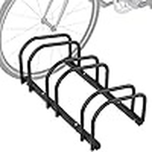 Heavy-Duty Multi-Bike Floor Stand for 3 Bicycles