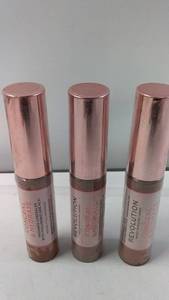 Set of 3 Revolution Conceal & Hydrate Radiance Foundations