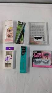 Makeup Set Eyelash Extensions, Faux Lashes, Eyeliner, and Mascara