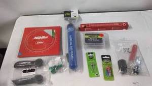 Assorted Bicycle Accessories and Repair Tools Collection
