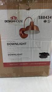 Design House Mason Downlight Fixture in Copper Finish
