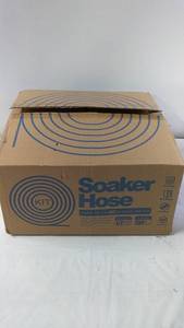 New Water Saving Soaker Hose Kit - 150 ft with 12 inch Diameter