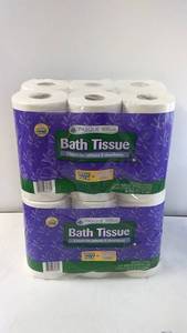 Value Pack of Pasque Bath Tissue, 12 Rolls