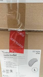 750 CardinalHealth Comfort Bouffant Caps - Large