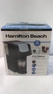 Hamilton Beach FlexBrew Single Serve Coffee Maker - Powers On
