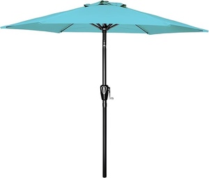 Push Button Tilt 9ft Patio Umbrella