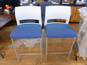 2 Steelcase Bar Stools