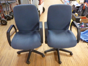 2 Globe Office Chairs