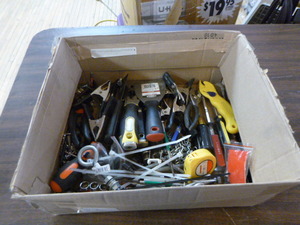 Box of Miscellaneous Tools