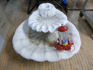 Concrete Water Fountain
