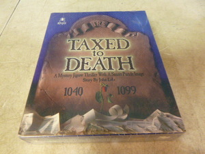 Bepuzzled Taxed to Death A Mystery Jigsaw Thriller with a Secret Puzzle Image Story by John Lutz