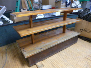 3 Tiered Wooden Display Table