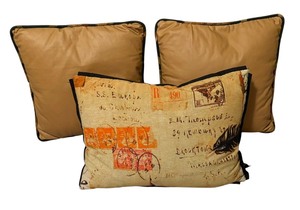 lot 66 image: Three Decorative Accent Pillows