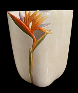 lot 80 image: Birds of Paradise Vase