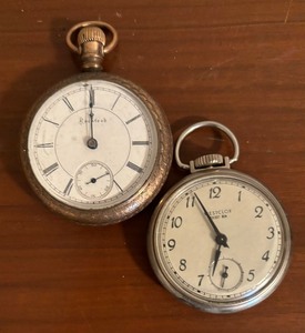 lot 109 image: Two Vintage Pocket Watches by Rockford and Wilclox